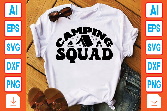 Camping Squad SVG Craftlabsvg24 
