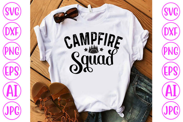 Camping Squad SVG Cut File SVG Syaman 