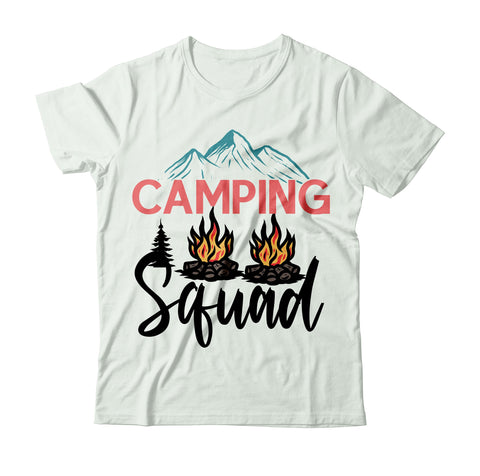Camping Squad SVG Design , Camping Adventure Design SVG BlackCatsMedia 
