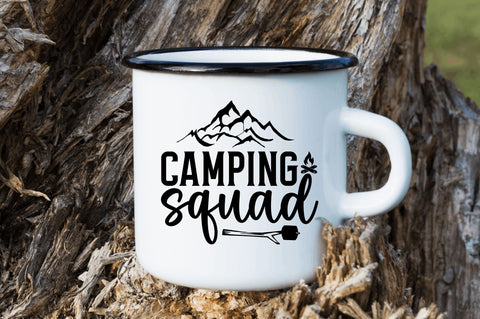 Camping squad SVG SVG Regulrcrative 