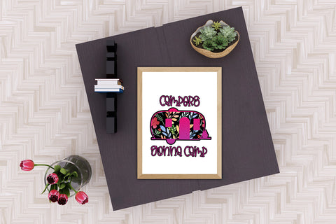 Camping Stickers Bundle I Printable Camping Theme Stickers SVG Happy Printables Club 