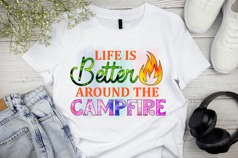 Camping Sublimation Bundle, Camping PNG SVG Shetara Begum 