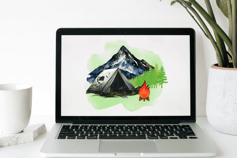 Camping sublimation Bundle Sublimation Regulrcrative 