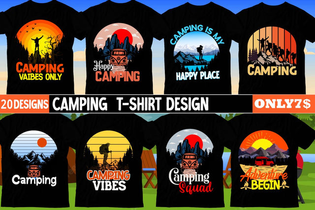 Camping Sublimation Bundle,Camper Sublimation Bundle, Adventure Sublimation Bundle, Camping Sublimation PNG Sublimation Insomnia Std 
