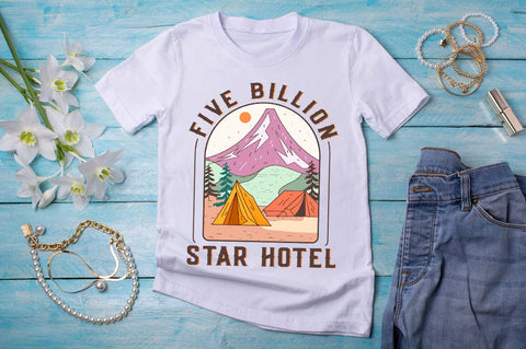 Camping Sublimation PNG Bundle SVG Shetara Begum 