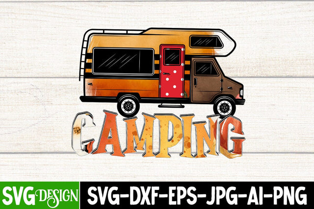 CAMPING SublimationDesign ,Camp Life Sublimation Design, Camp Life Sublimation PNG, Happy Camping Sublimation Design, Adventure Sublimation Design, Mountain Sublimation ,Camper Sublimation PNG Sublimation BlackCatsMedia 