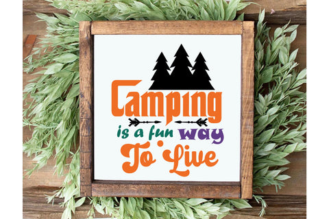 Camping SVG Bundle - 10 Design SVG balya ibnu bi malkan 