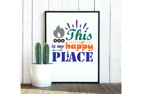 Camping SVG Bundle - 10 Design SVG balya ibnu bi malkan 