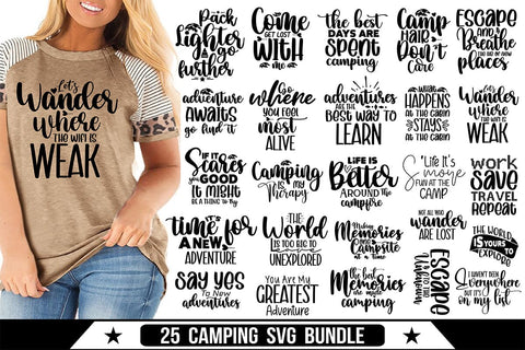 Camping SVG Bundle, Adventure SVG Bundle SVG orpitasn 