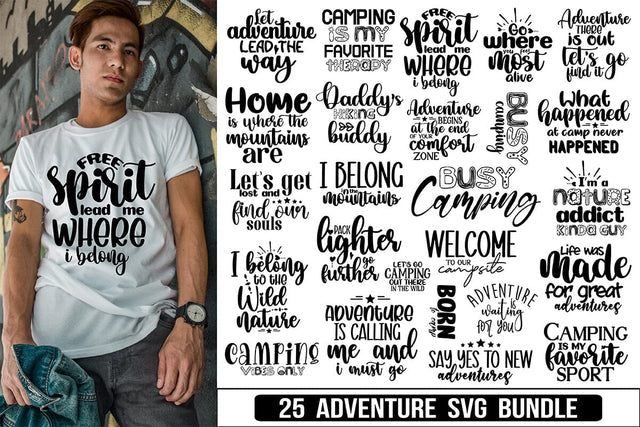 Camping Svg Bundle, Adventure SVG Bundle SVG orpitasn 
