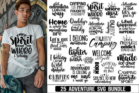 Camping Svg Bundle, Adventure SVG Bundle SVG orpitasn 