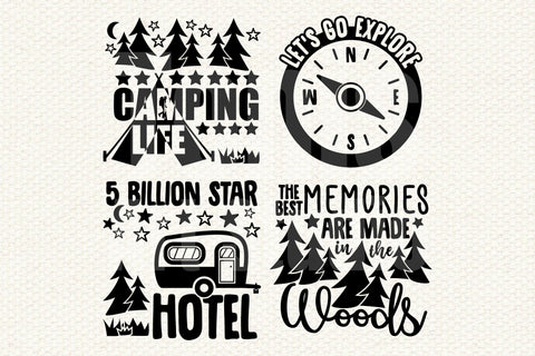 Camping SVG Bundle, Adventure Svg, Camp Life Svg SVG TonisArtStudio 