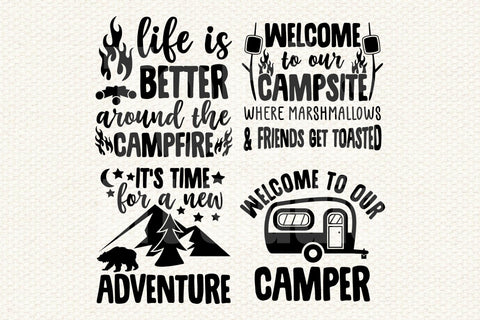 Camping SVG Bundle, Adventure Svg, Camp Life Svg SVG TonisArtStudio 