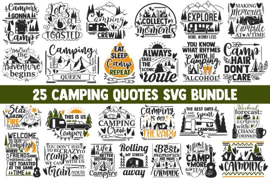 Camping SVG Bundle, camping svg, adventure svg, travel svg, explore svg, camper svg, svg quotes, svg sayings, travelling svg, svg for cricut SVG James 