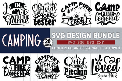 Camping SVG Bundle SVG Ariyan 
