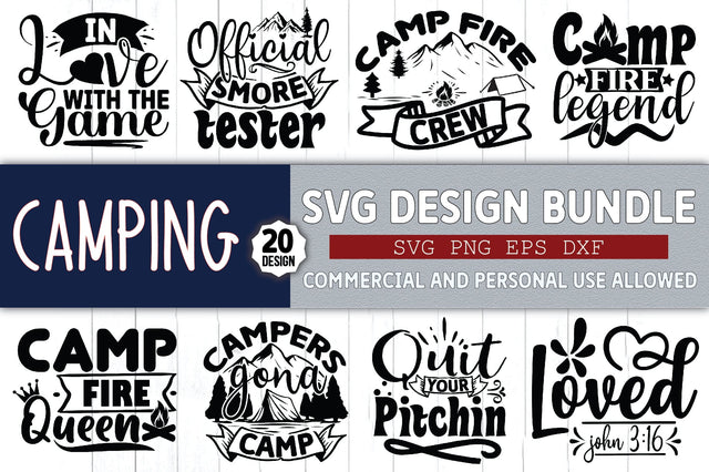 Camping SVG Bundle SVG Ariyan 