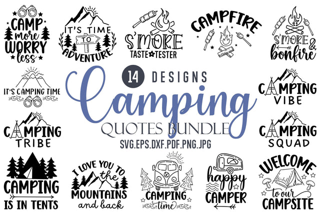 Camping SVG Bundle SVG dapiyupi store 