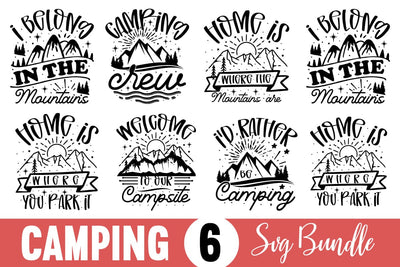 Camping Svg Bundle SVG designmaster24 