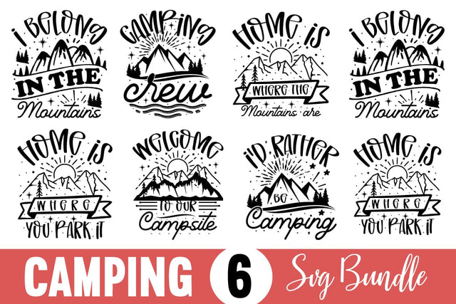 Camping Svg Bundle SVG designmaster24 