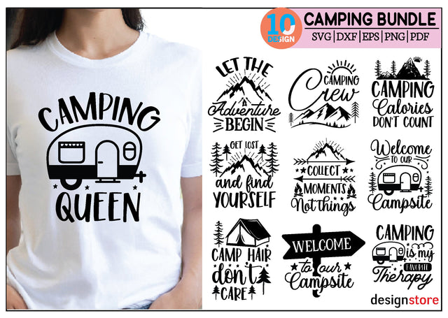 Camping Svg Bundle SVG designstore 