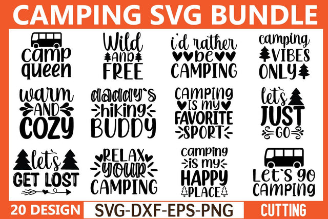 Camping Svg Bundle SVG md faruk hossain 