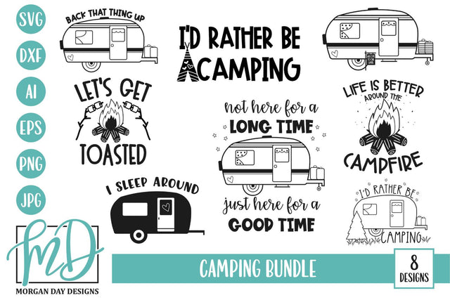 Camping SVG Bundle SVG Morgan Day Designs 