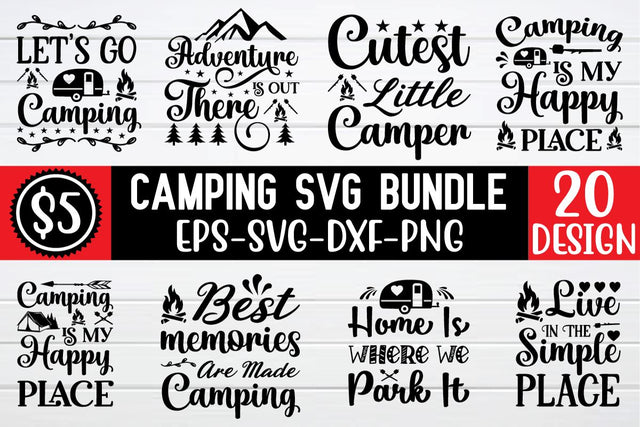 camping svg bundle vol 2 SVG buydesign 