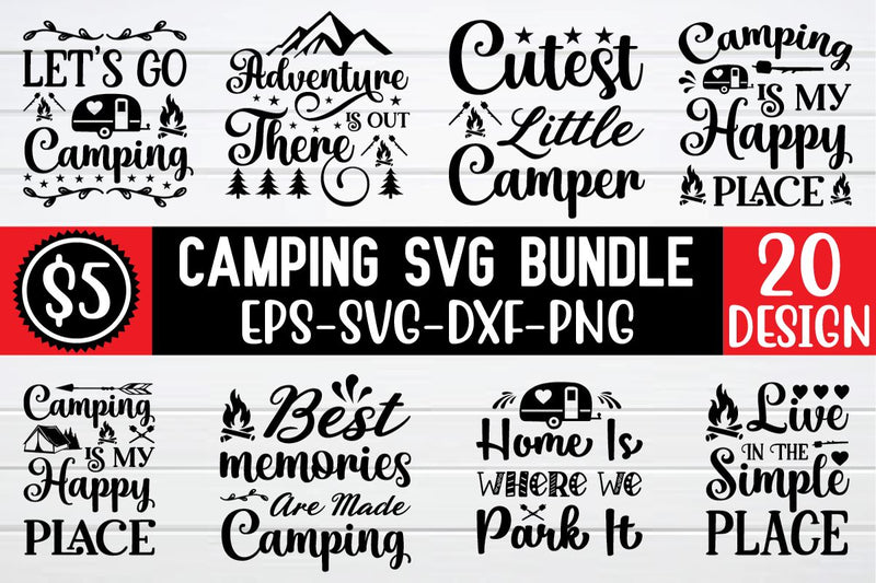 camping svg bundle vol 2 SVG buydesign 