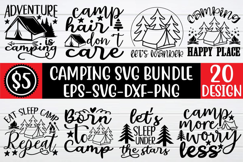 camping svg bundle vol 5 SVG buydesign 