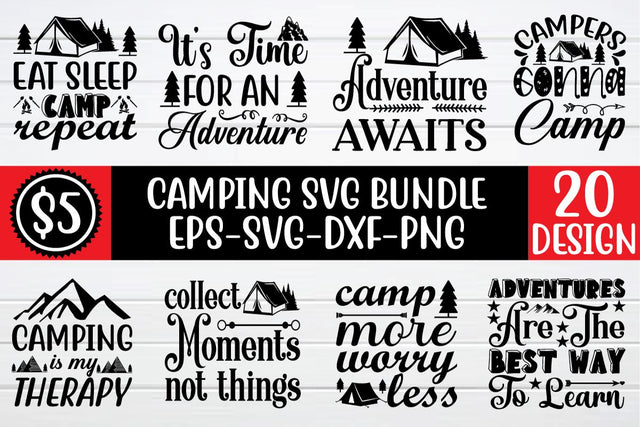 camping svg bundle vol 7 SVG buydesign 