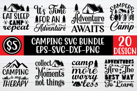 camping svg bundle vol 7 SVG buydesign 