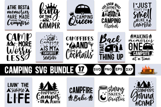 Camping SVG Bundle.Camping SVG, Camping vector, SVG Designangry 