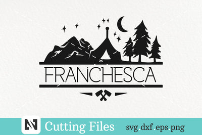 Camping Svg | Camper Svg | Mountain Hiking Svg | Mountain Svg SVG Pinoyart Kreatib 