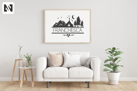 Camping Svg | Camper Svg | Mountain Hiking Svg | Mountain Svg SVG Pinoyart Kreatib 