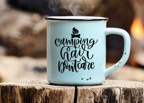 Camping SVG | Camping Hair Don't Care | Country SVG So Fontsy Design Shop 