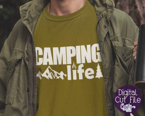 Camping Svg, Camping Life Svg, Camping Is Life, Summer Svg SVG Crafty Mama Studios 