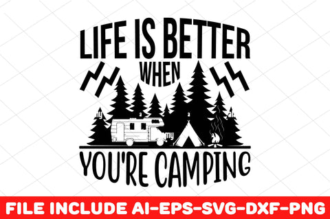 Camping Svg Design Bundle SVG Rupkotha 
