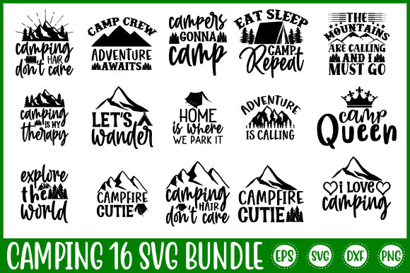 Camping Svg Design bundle SVG SH_Tee store 