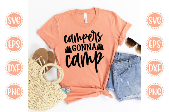 Camping Svg Design campers gonna camp SVG SH_Tee store 