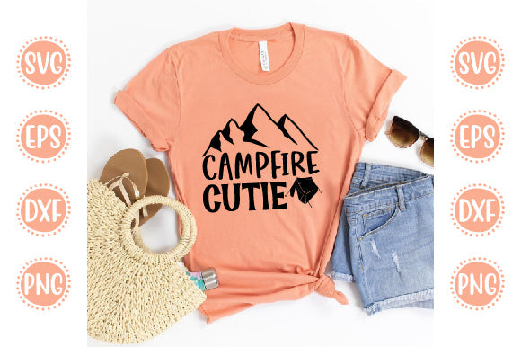 Camping Svg Design campfire cutie 2 SVG SH_Tee store 