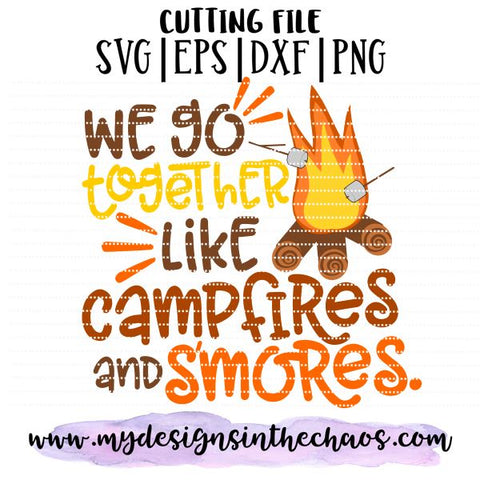 Camping SVG Design | His and Hers Cutting File SVG My Designs in the Chaos 