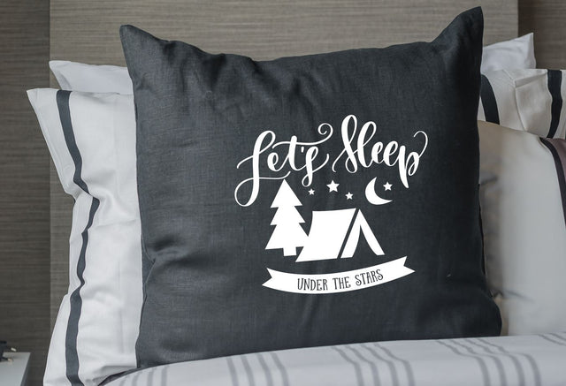 Camping SVG | Let's Sleep Under the Stars | Camping Cricut SVG So Fontsy Design Shop 