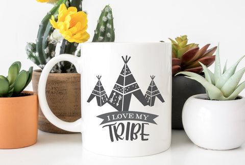 Camping SVG | Love My Tribe | Tribe SVG So Fontsy Design Shop 