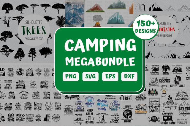 Camping SVG Megabundle SVG SvgOcean 