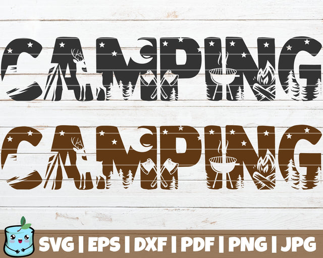 Camping SVG MintyMarshmallows 