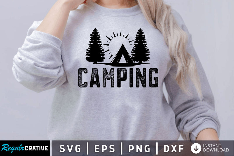 Camping SVG SVG Regulrcrative 