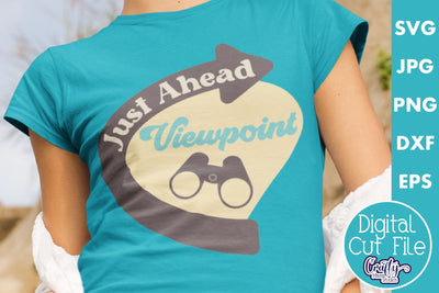 Camping Svg | Viewpoint Just Ahead Mid Century Modern Design SVG Crafty Mama Studios 