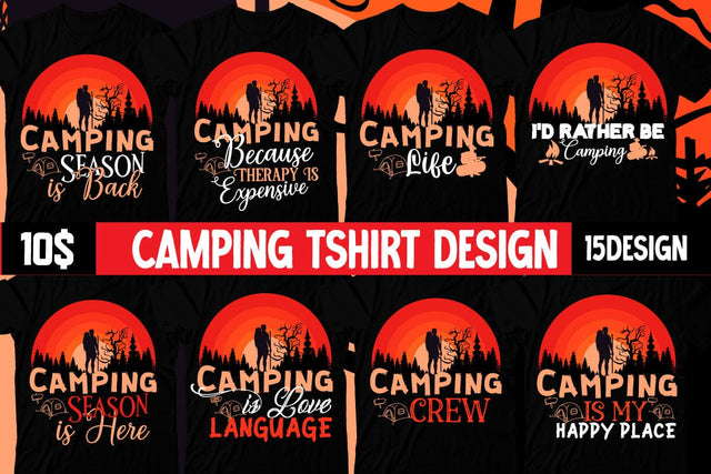 Camping T-Shirt Design bUndle ,SVG Bundle SVG Camping Svg Camping Sign Svg Wood Round Door Sign Svg Farmhouse Svg Farmhouse Sign Svg Camping Sign Svg Camping Svg Sublimation BlackCatsMedia 