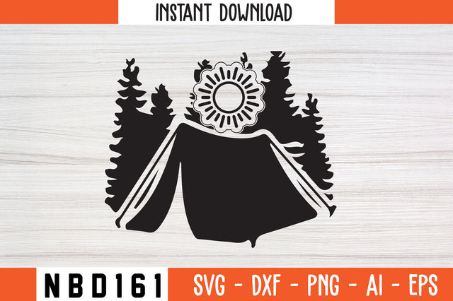 CAMPING T-Shirt Design SVG Nbd161 