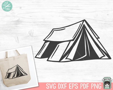 Camping Tent SVG, Tent SVG, Camping SVG, Tent Clipart, Camping png, Adventure svg, Camping Cut File, Outdoors svg, Explore svg, Tent png SVG Wild Pilot 